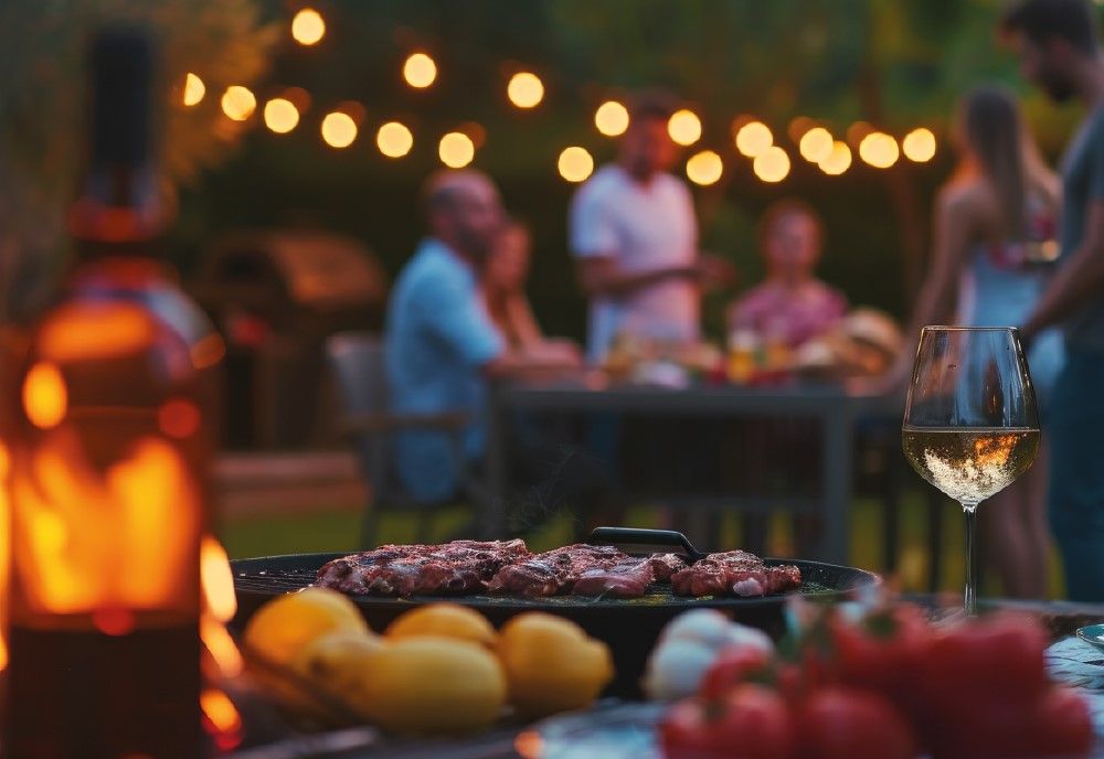 BBQ in the Biergarten